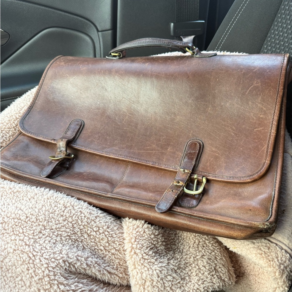 Coach vintage Brown Leather Briefcase